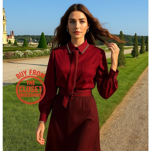 ZARA LIMITED EDITION!!! Color Block Midi Dress with Tie NWT - Picture 4 of 16